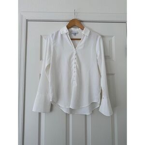 Maison D'Amélie Button Up Blouse XS fits small